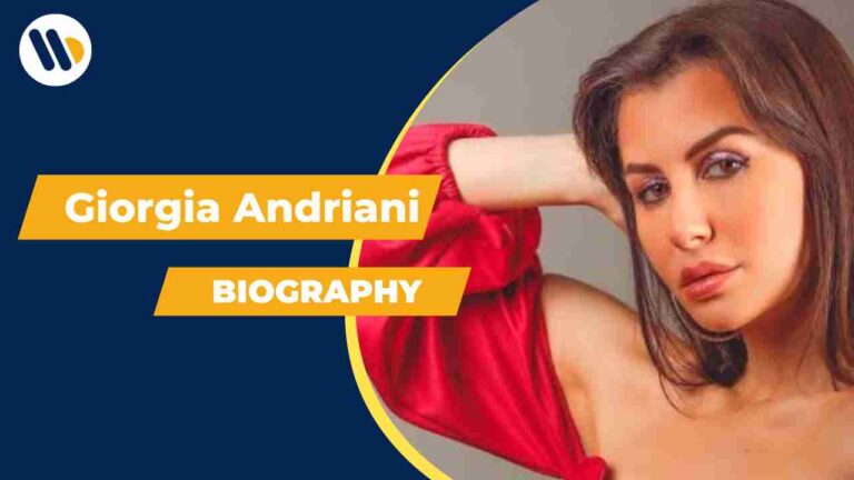 Giorgia Andriani wiki biography, age, dat of birth, height, boyfriend, net worth